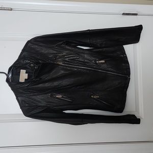 Michael Kors Black Leather Jacket